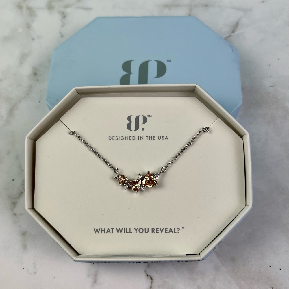 Bomb Party Bring Back the Moments Smokey Topaz Necklace